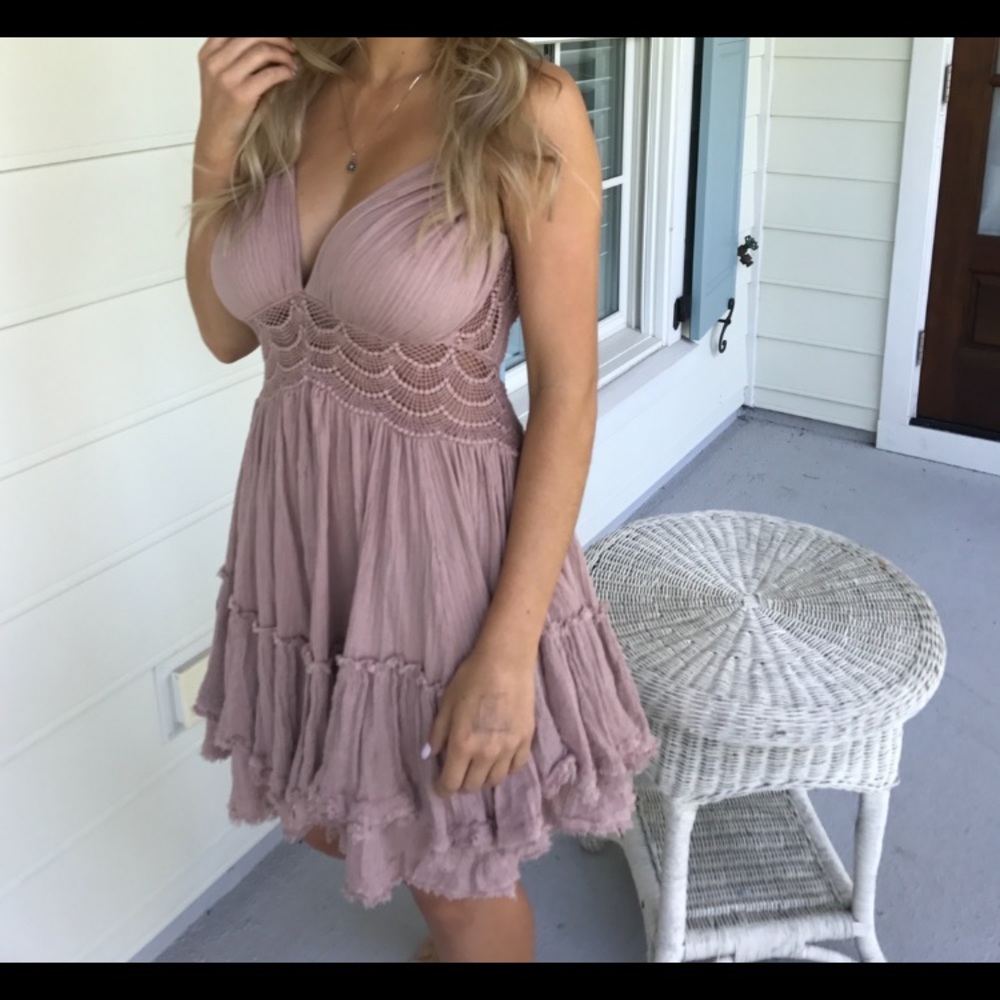 Free people 200 degree mini dress